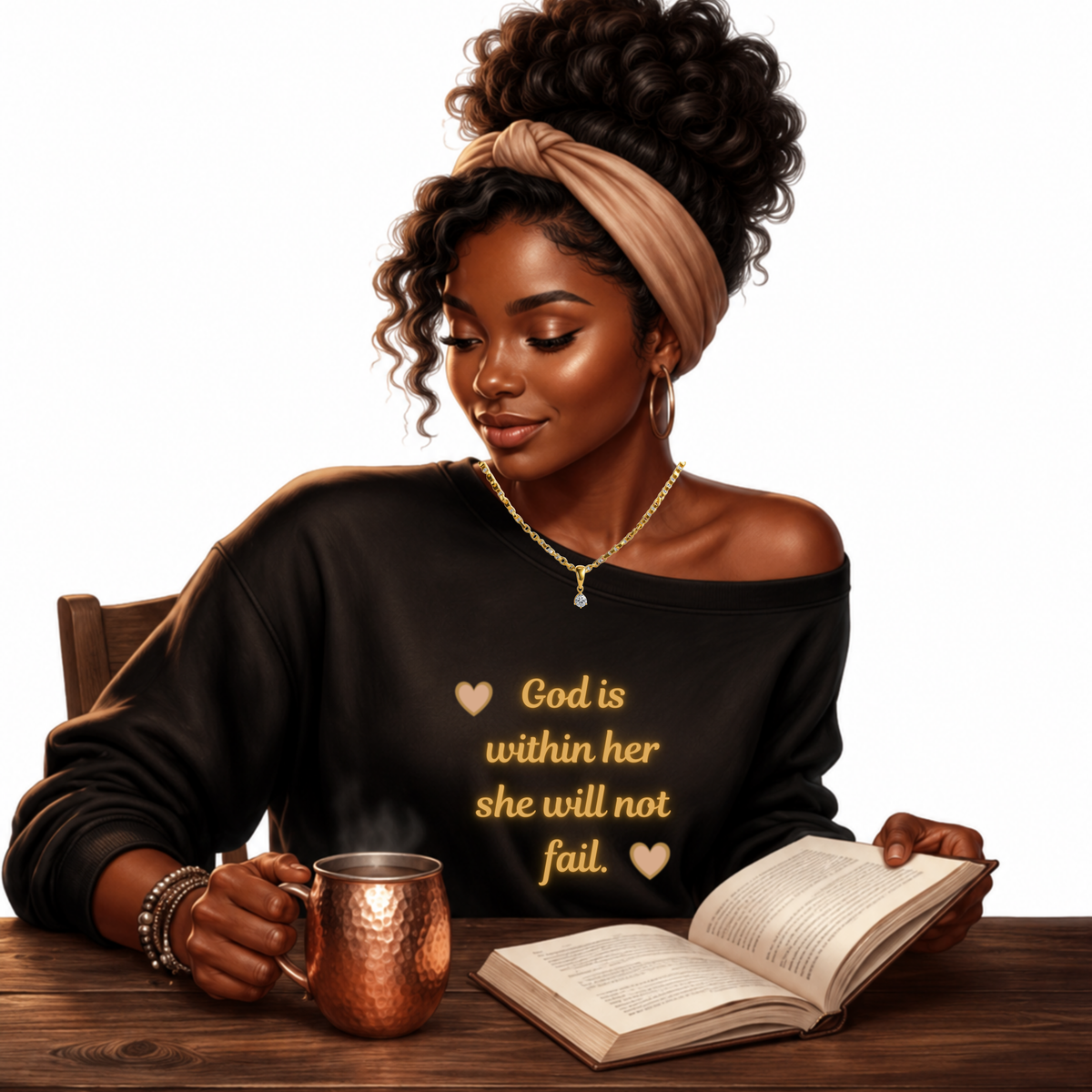 God is within her print
